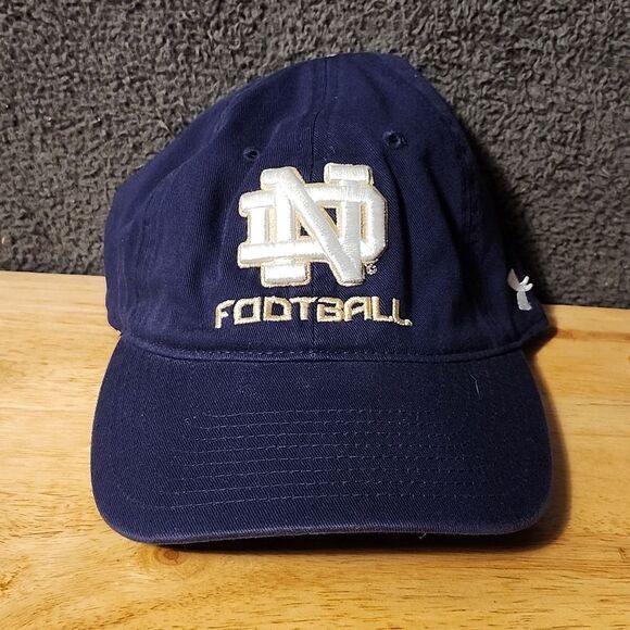 Under Armour Notre Dame Irish Football Sliderback Hat - New - Picture 1 of 7